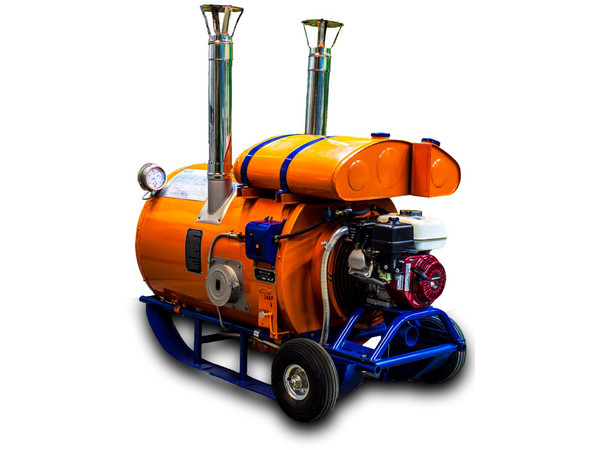 Gasoline-Powered Engine Heater MP-70A (MP-70MA), Travel Mode — Sledge (Air Castor)