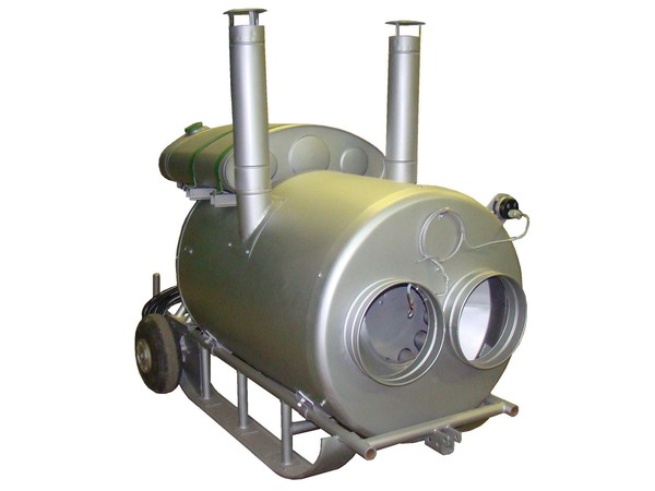 Electric-Motor Powered Motor Heater EMP-92 (EMP-92E, EMP-92M, EMP-92ME), Travel Mode — Sledge (Air Castor), Ignition Control — Manual (Semi-Automatic)