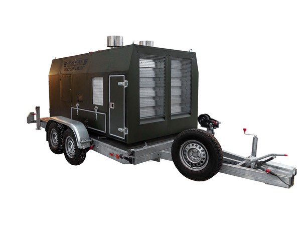 Мобильный подогреватель воздуха универсальный МПВУ-500 "ЕМЕЛЯ" (ВИДЕО)