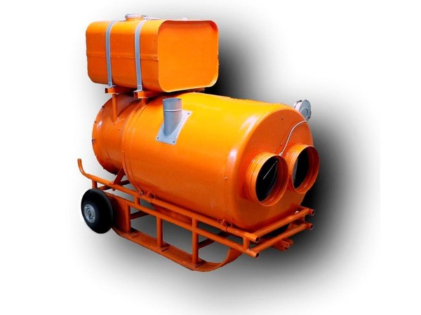 Increased Output General-Purpose Air Heater PVU-S (PVU-SE, PVU-M, PVU-ME) “Sever”, Travel Mode — Sledge (Air Castor), Ignition Control — Manual (Semi-Automatic)