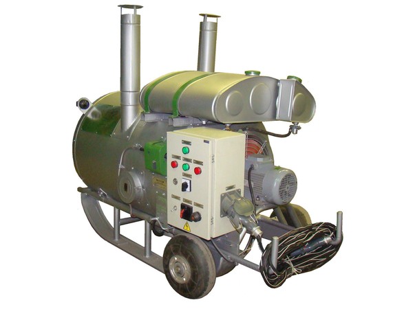 Electric-Motor Powered Motor Heater EMP-92 (EMP-92E, EMP-92M, EMP-92ME), Travel Mode — Sledge (Air Castor), Ignition Control — Manual (Semi-Automatic)