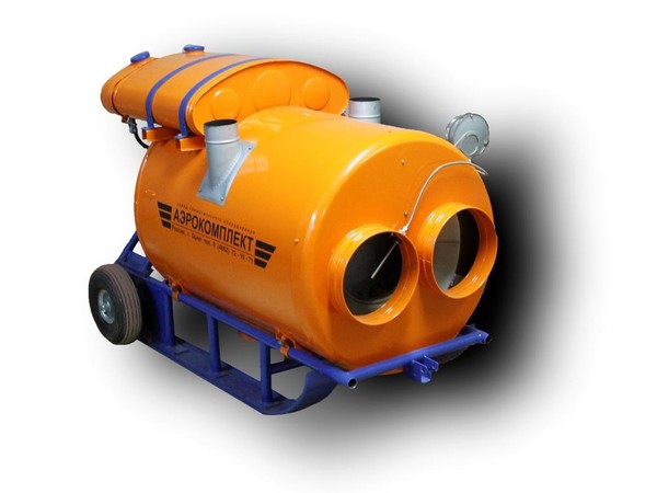 General-Purpose Air Heater of Production Range PVU-1 (PVU-1E, PVU-2, PVU-2E) “Stuardessa”, Travel Mode — Sledge (Air Castor), Ignition Control — Manual (Semi-Automatic)